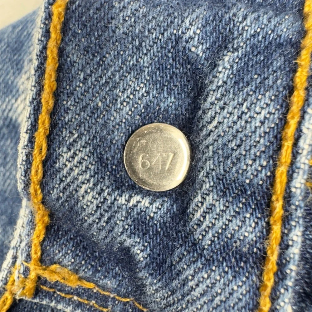 Vtg Y2K Levi's‎ 501XX Men's Jeans 32x32 Blue Straight Leg Denim Button Fly 2002